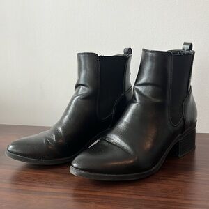 Call It Spring Black Chelsea Ankle Boots – Size 7
